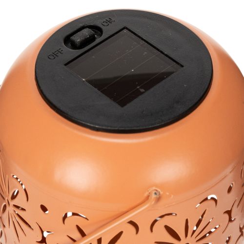 tételeket Napelemes lámpa virágmintával romantikus estékre a kertben, 26 cm