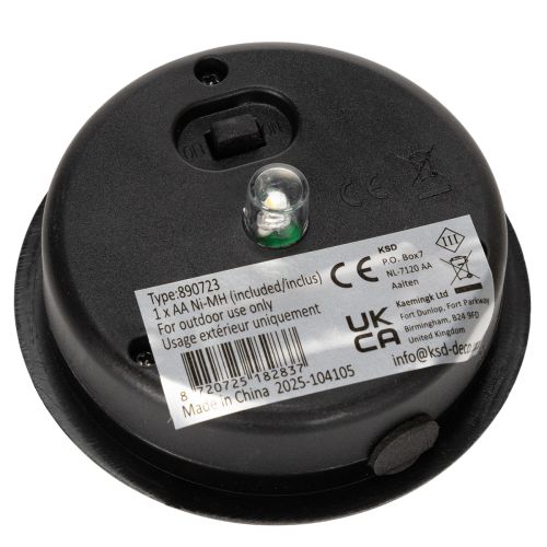 tételeket Napelemes lámpás kültéri kerti világítás finom mintával nyári estékre 22cm 3db