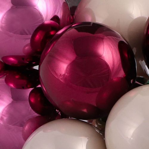 tételeket Tükör bogyós üveg Bogyó Mix dróttal Ø40mm 32 db