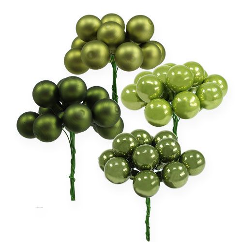 Floristik24 Tükörbogyók Waldmarie Mix 20mm 140p