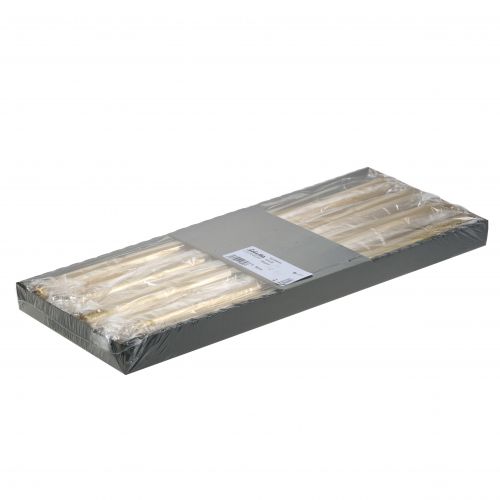 Floristik24 Kúpos gyertyák 400/25 arany 8db