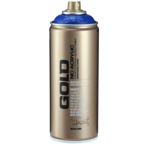 tételeket Montana Gold matt kék spray festék 400ml
