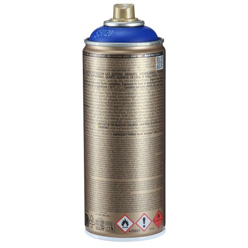 tételeket Montana Gold matt kék spray festék 400ml