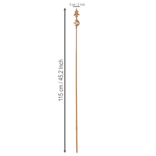 tételeket Kerti rács díszléchez, díszítőelemmel, 115 cm