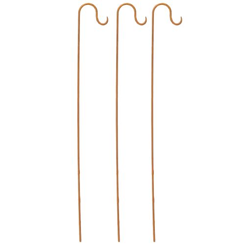 Floristik24 Horoggal Rozsdás díszítéssel Kerti Fém Dekoráció H80cm 3db