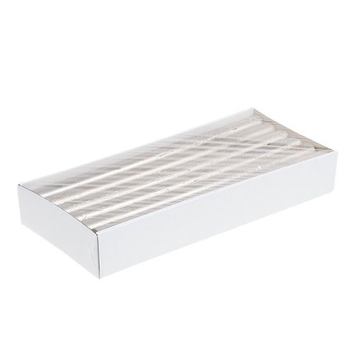 Floristik24 Kúpos gyertyák egyszínű világos arany 21×240mm 12 db