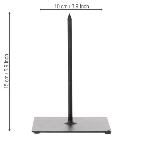 tételeket Állványok álló csokrokhoz, stílusos beltéren és asztalon való bemutatáshoz, 15 cm, 2 darab