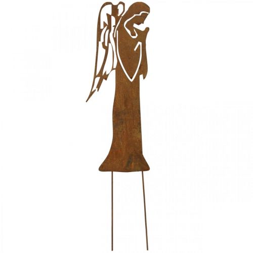 Floristik24 Kerti karó Karácsonyi Patina Deco Angel Praying 40cm