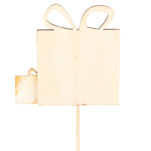 Növényjelölők ajándékkészlet, fa mintával, 31 cm, 12 darabos | Floristik24.hu