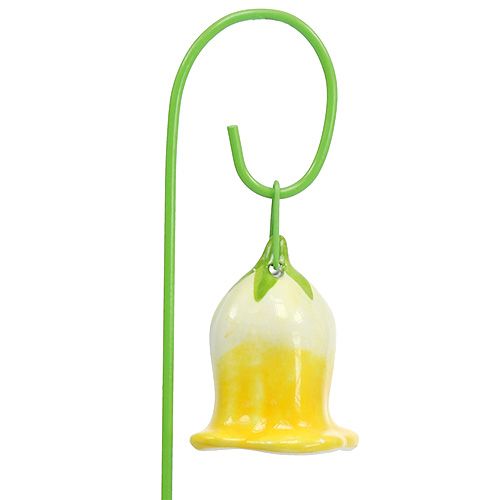 Floristik24 Dugó kerámia virágok 5cm 28cm 8db