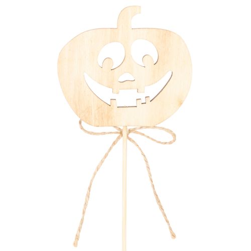 Dekoratív tök arccal Halloween dekorációval, 31cm, 12 darab | Floristik24.hu