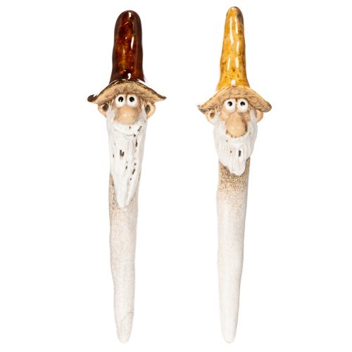 Dekoratív kerti törpe figura növénycserepekbe, 16 cm, 2 darab | Floristik24.hu