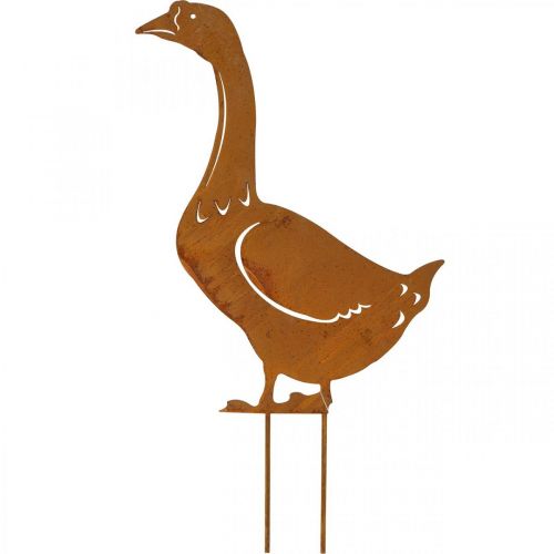 Patina Garden Stake Goose Retro H42,5cm