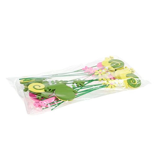 Floristik24 Plug csiga színes asst. 7,5cm 16 db