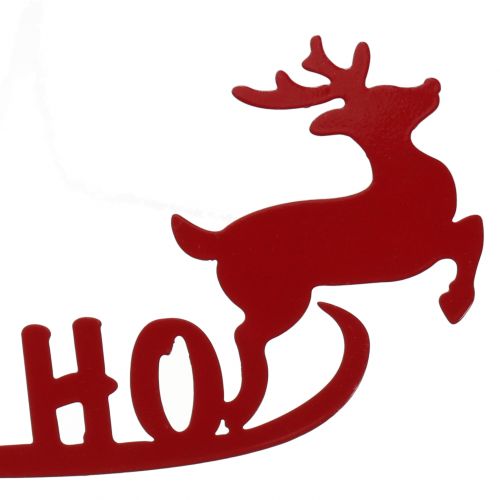 Floristik24 Piros karácsonyi motívumú dugó 30cm