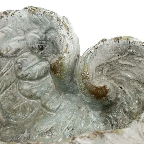 Floristik24 Dugaszolható tál szív alakú 15cm x 13cm H8cm