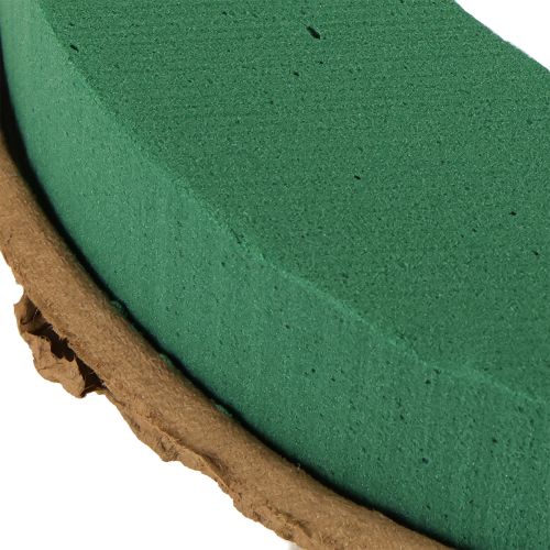 tételeket Virágmintás habszivacs koszorú, nedves virágmintás habszivacs kartonon Ø30cm 2 db