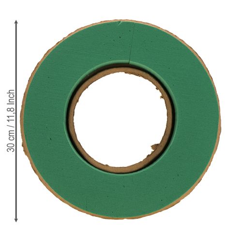 tételeket Virágmintás habszivacs koszorú, nedves virágmintás habszivacs kartonon Ø30cm 2 db