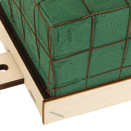 tételeket Virágmintás habtégla Florette Eco fával 10×10cm