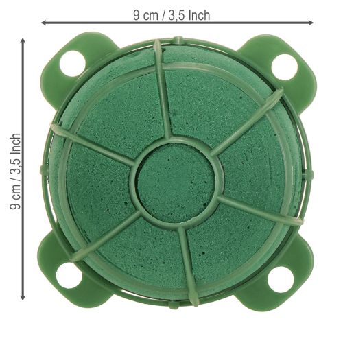 tételeket Virágdekorációs habszivacs kerek virágtartó Ø9cm M5cm 4 db