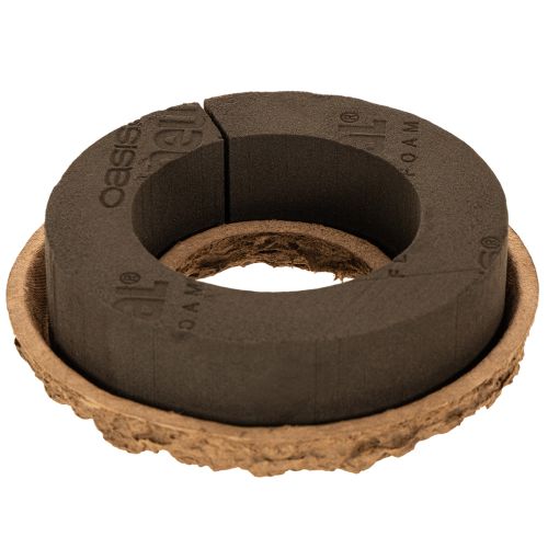 Virágos habszivacs gyűrű OASIS® Renewal® Virágos habszivacs Biolit® Gyűrű 17cm 2db
