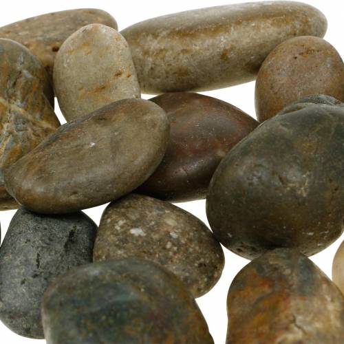tételeket River Pebbles Natural Light and Dark 3-6cm 1kg