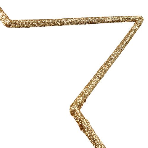 tételeket Csillaggarnitúra akasztható arany, csillám 17-32cm