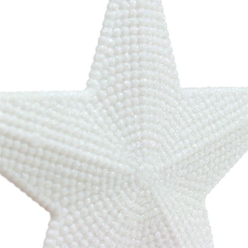 tételeket Csillag akasztható fehér 11cm L19cm 6db