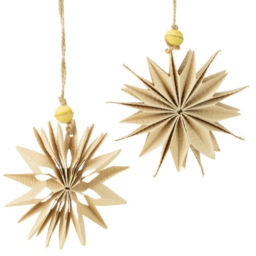 Papírcsillagok jutazsineggel ünnepi dekorációhoz