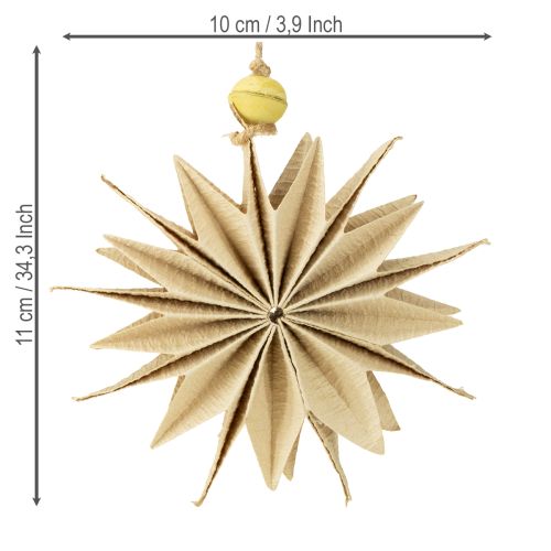tételeket Papírcsillagok jutazsineggel ünnepi dekorációhoz