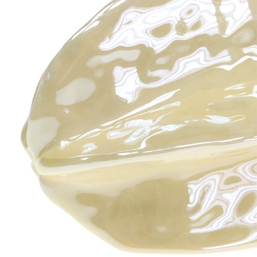 tételeket Csillaggyümölcsös dekoratív kerámia 14 cm-es karambola gyümölcsszobor