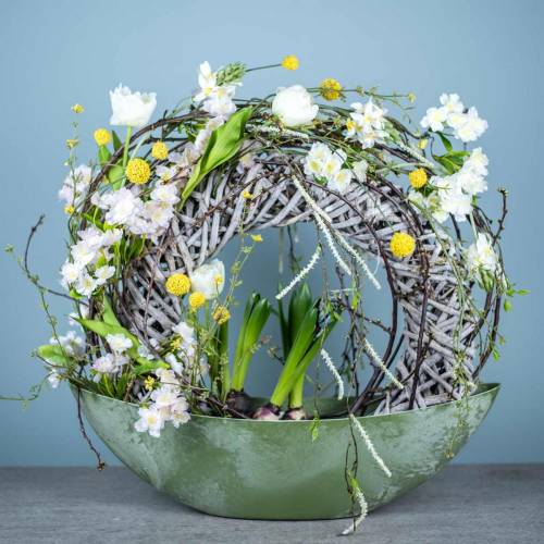 Floristik24 Jácintokkal és tulipánokkal műcsokor 34cm