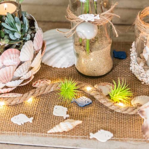 Floristik24 Szórványhal fehér 4cm 48 db