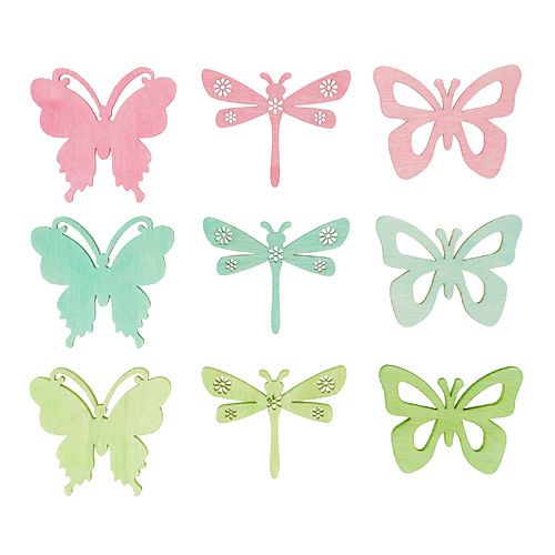 Floristik24 Giveaways Butterflies &amp; Dragonflies 4cm 72db