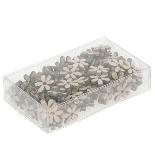 Floristik24 Elszórtan díszített virágok 2cm természet 144db