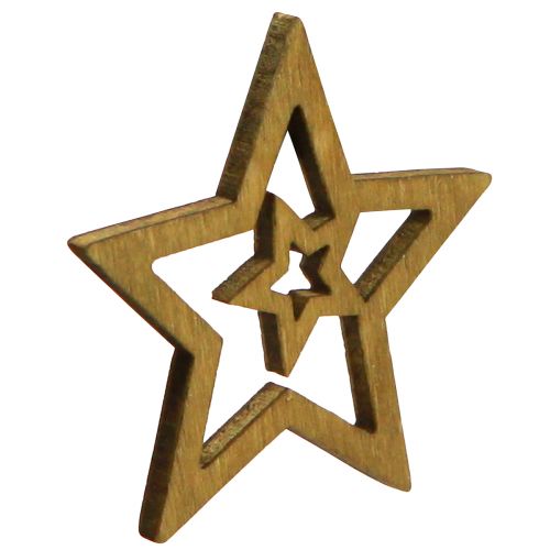 tételeket Szórványdísz karácsonyi csillag fa 4 szín Ø4cm 72 db