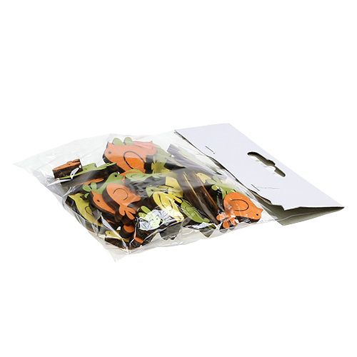 Floristik24 Streudeko madár színű szamár. 2,5-4cm 36db