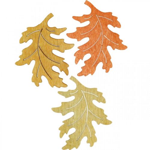 Asztali dekoráció őszi őszi levelek szórványos dekorációs levelek 4cm 72db
