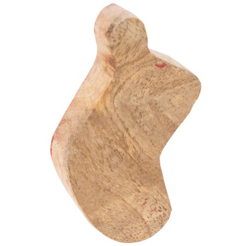 Pöttyös zoknik, karácsonyi asztaldísz, 6 cm, 8 darab | Floristik24.hu