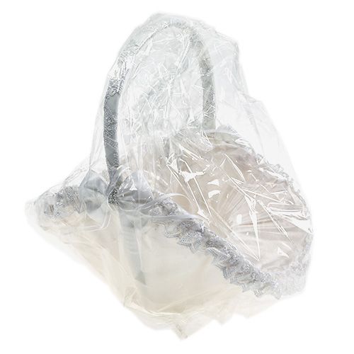 Floristik24 Alomkosár esküvői kosár fehér 27cm