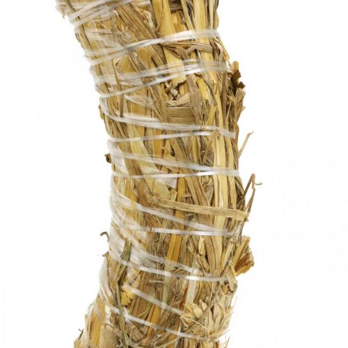 tételeket Virágkötészet szalmakoszorú kreatív ajtókoszorúkhoz és szezonális dekorációhoz 25/4cm 2db