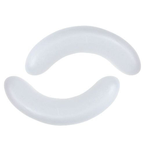 Polisztirol hold fél L35cm Szé8cm 2db