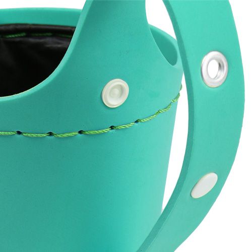 Floristik24 Faliakasztó Suki mentazöld Ø14cm H15cm, 1db