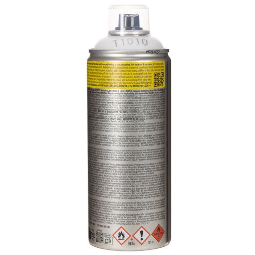 Átlátszó matt spray lakk, UV-álló, savmentes, Montana dobozok, 400ml | Floristik24.hu