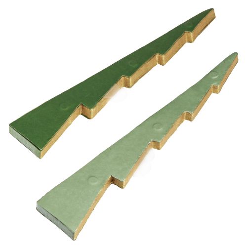 tételeket Karácsonyfa méhsejt papír karácsonyi zöld arany M30cm 2 db