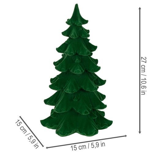 Karácsonyfadísz ünnepi asztaldíszítésre 27cm | Floristik24.hu