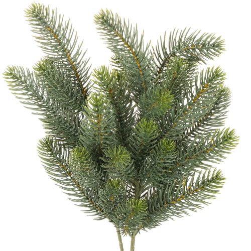 Műfenyőág, ünnepi ablakdísz, 50cm, 3 darab