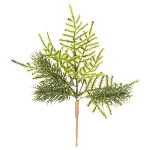 Műfenyőág ünnepi dekorációhoz, 22 cm, 2 darab vétel | Floristik24.hu