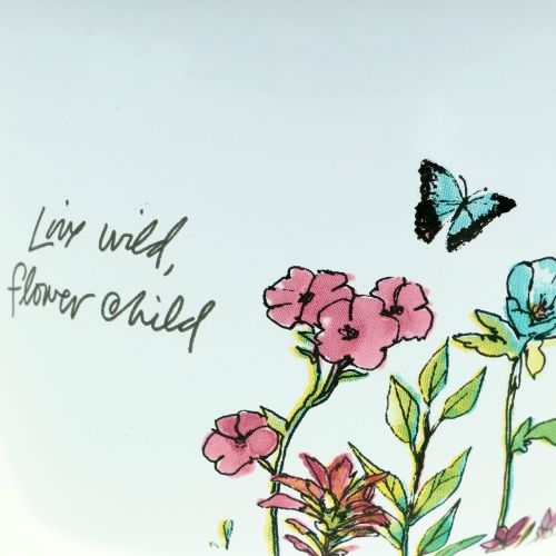 tételeket Dekoratív csésze cserep zománcozott Ø11cm H8cm