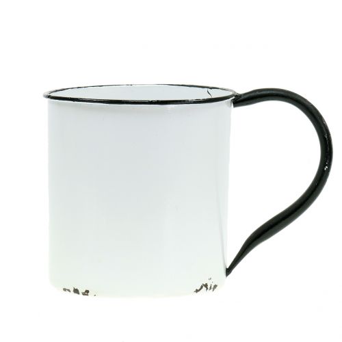 Floristik24 Ültetőpohár fém vintage H13,5cm Ø15cm